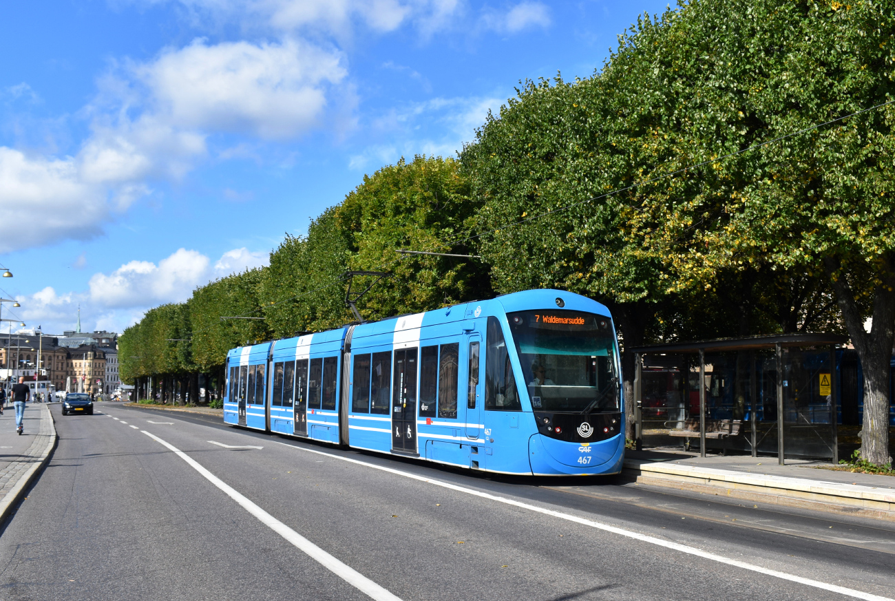 Стокгольм, CAF Urbos AXL № 467