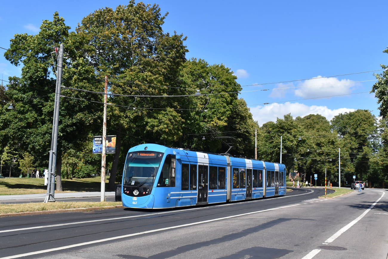 Стокгольм, CAF Urbos AXL № 467