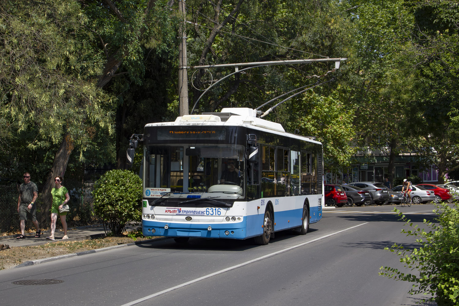 Krimski trolejbus, Bogdan T60111 č. 6316 Krimski trolejbus, Bogdan T60111 č. 6316