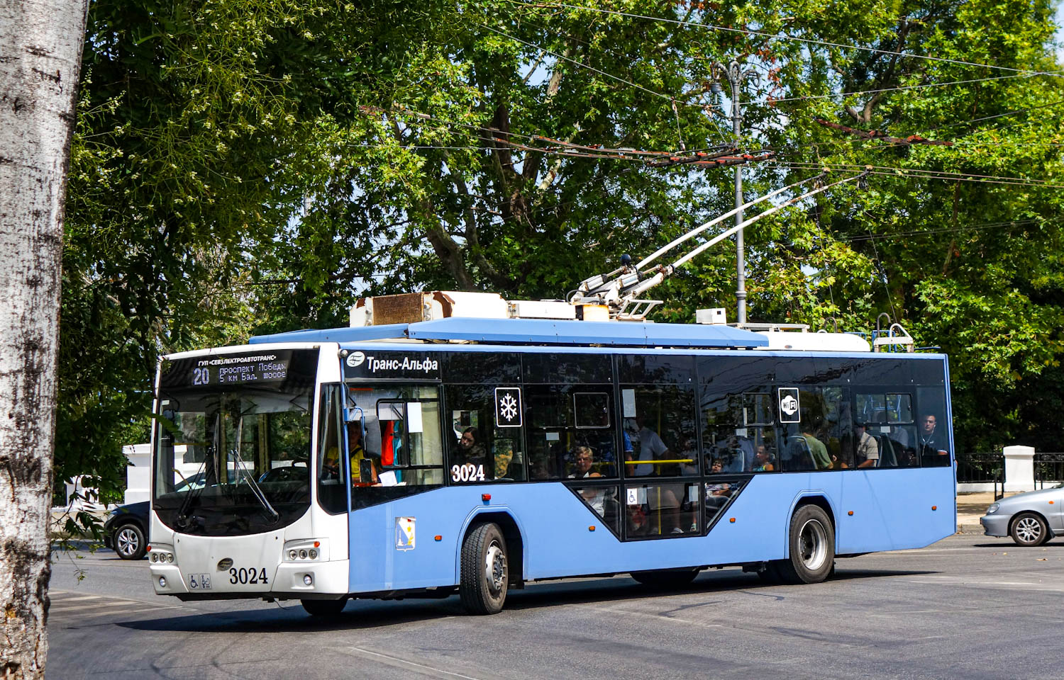 Севастополь, ВМЗ-5298.01 «Авангард» № 3024