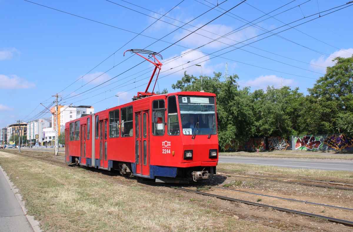 Белград, Tatra KT4YU № 2244