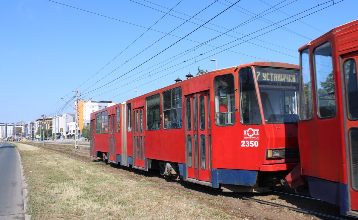 Белград, Tatra KT4YU-M № 2350