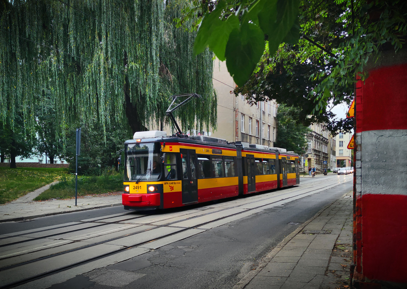 Lodzė, Adtranz GT6M-ZR nr. 2491