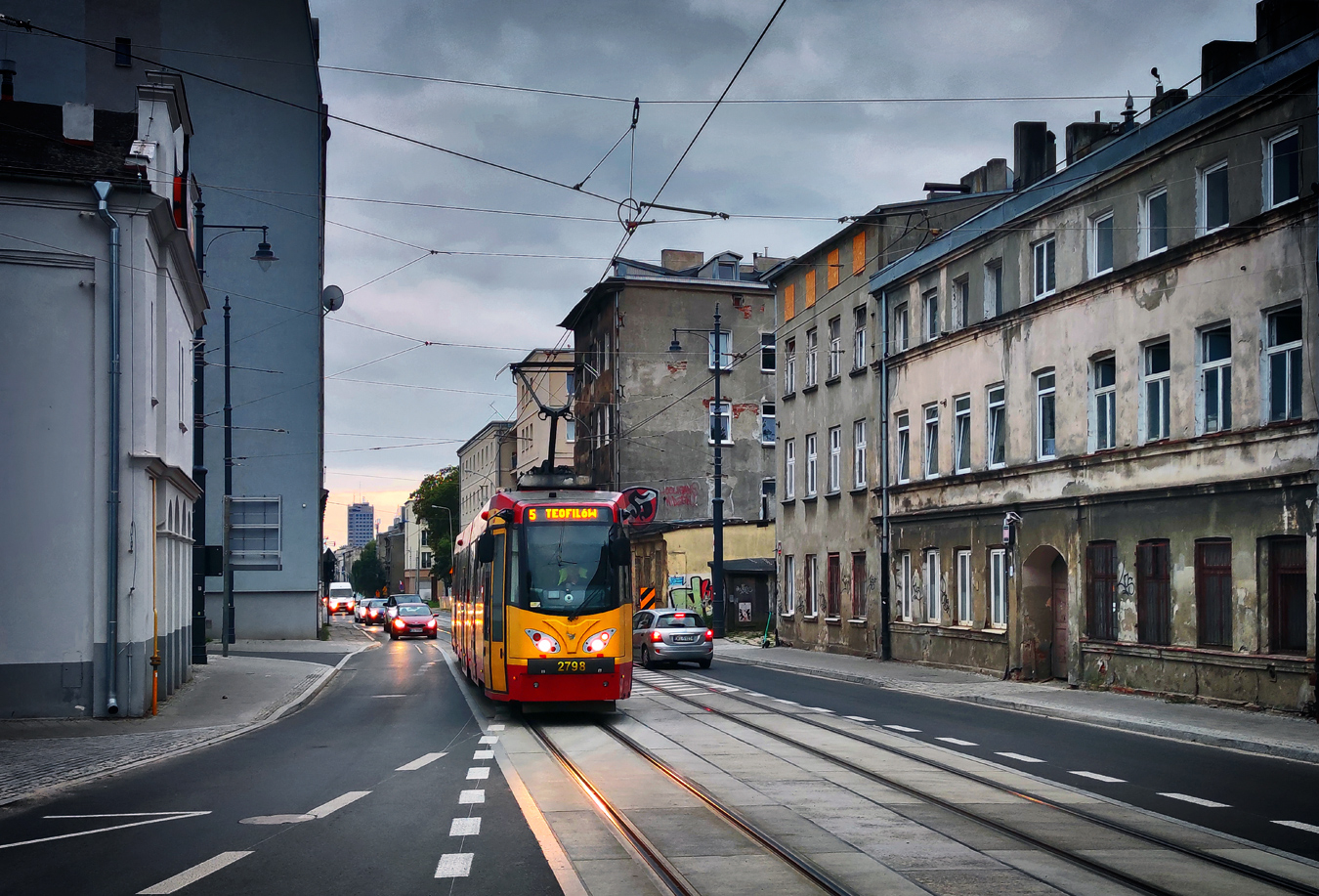 Лодзь, Duewag M8CN № 2798