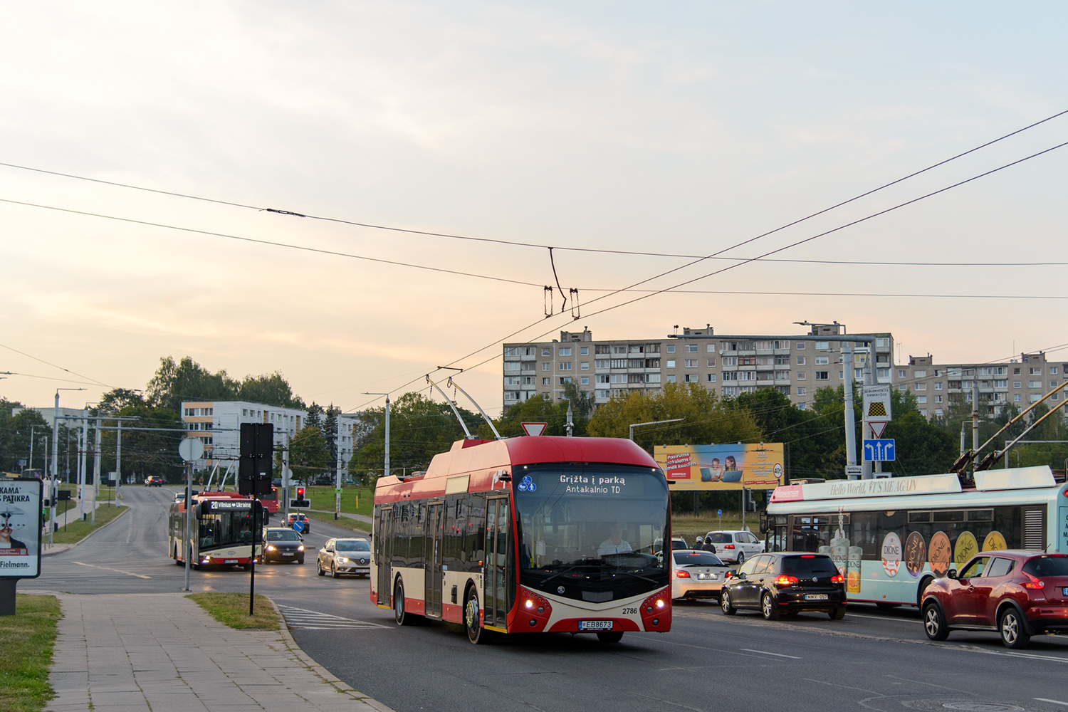 Вильнюс, Škoda 32Tr SOR № 2786