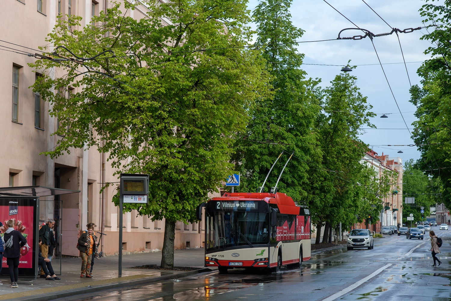 Вильнюс, Solaris Trollino IV 12 Škoda № 1726