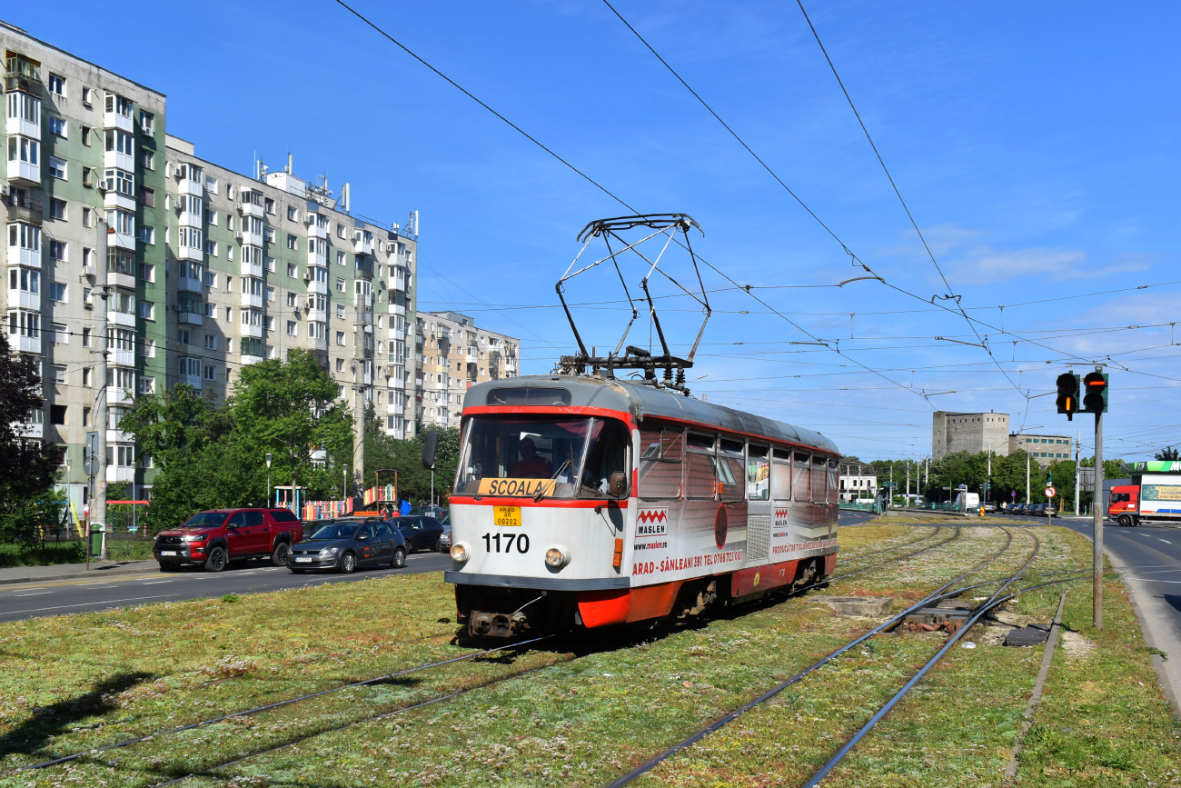 Арад, Tatra T4D № 1170