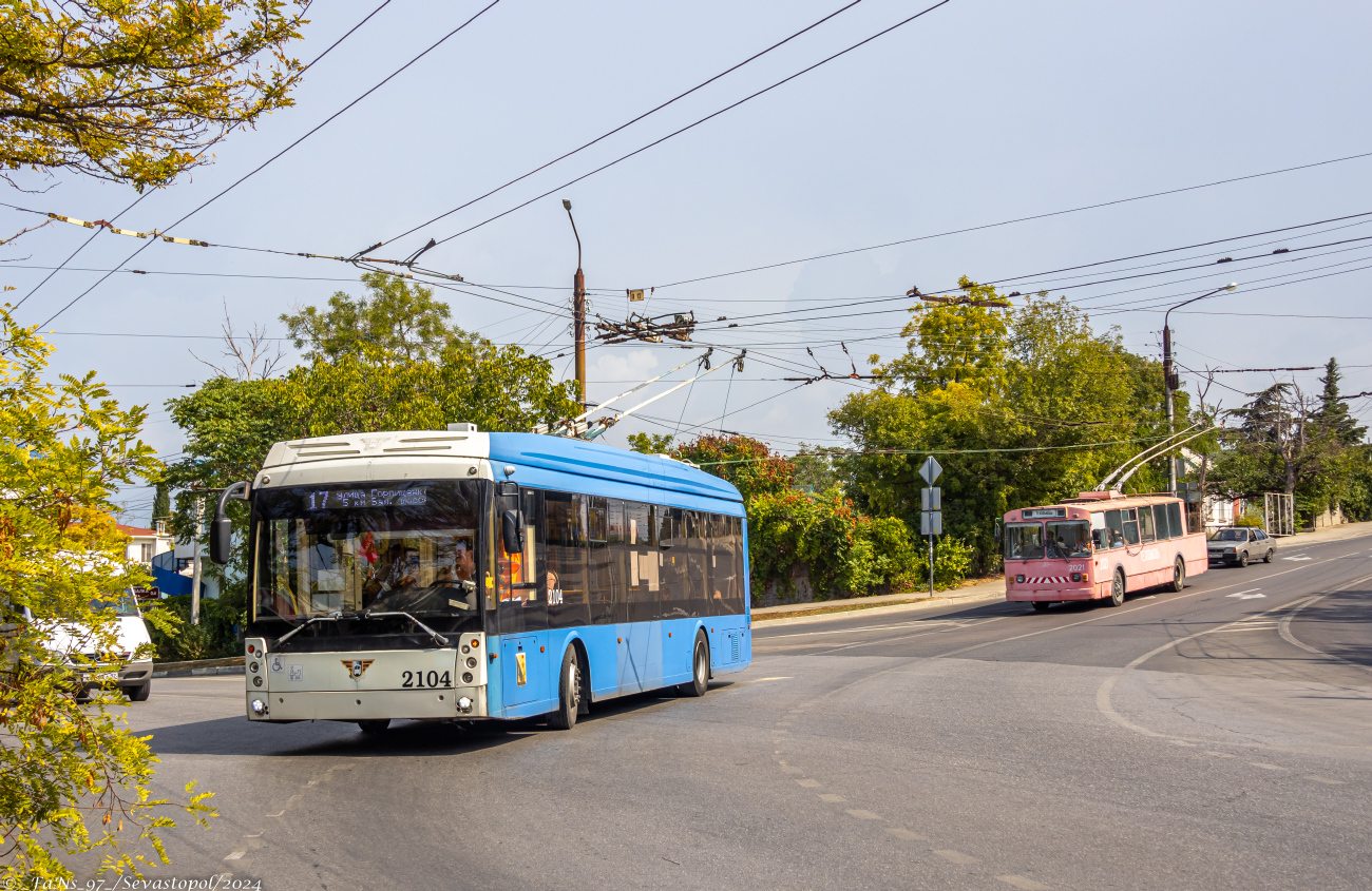 Севастополь, Тролза-5265.02 «Мегаполис» № 2104