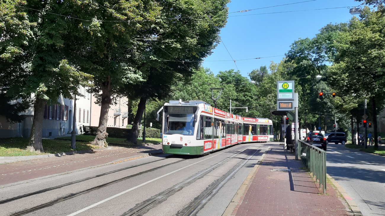 Аугсбург, Siemens Combino NF8 № 853