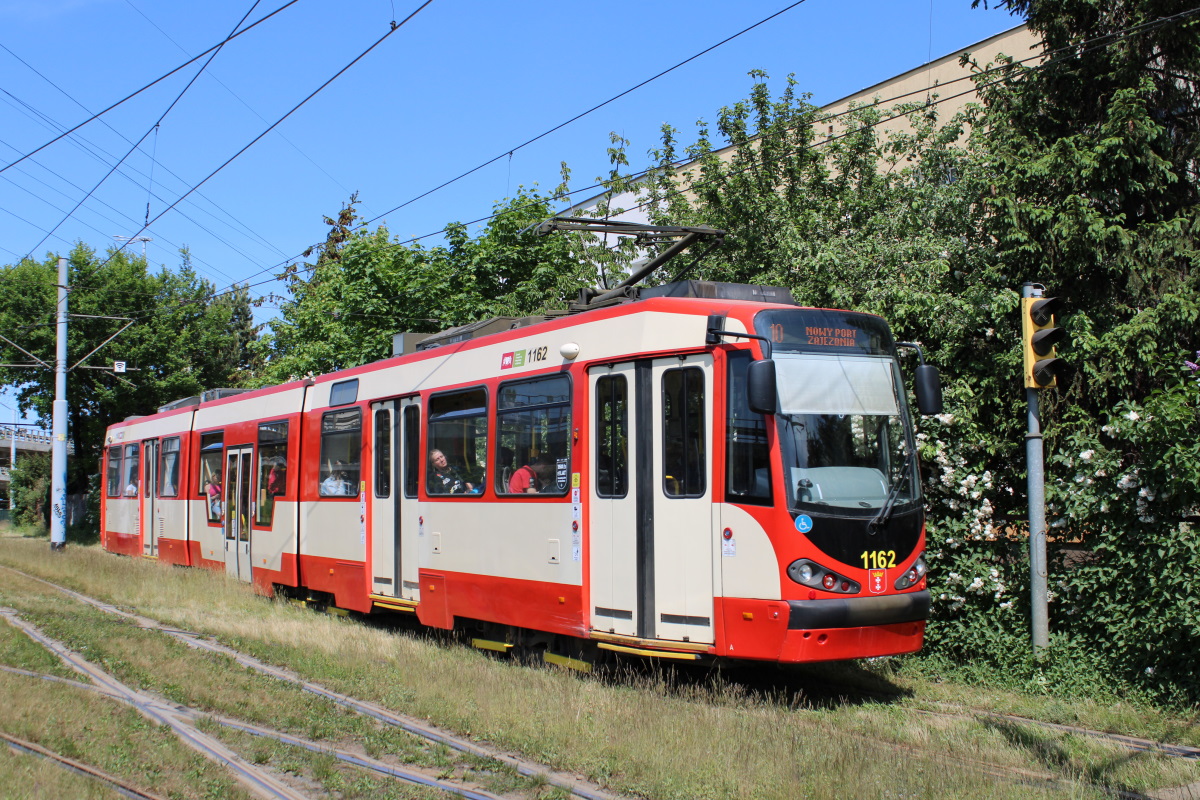 Gdańsk, Duewag N8C-MF 18 № 1162 Gdańsk, Duewag N8C-MF 18 № 1162