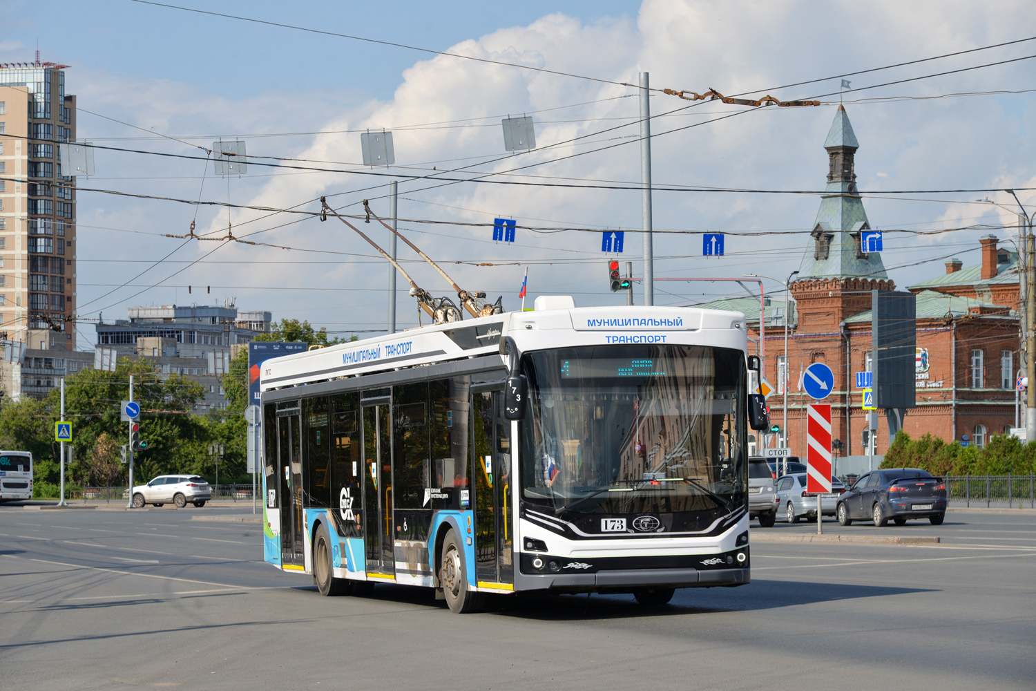 Омск, ПКТС-6281.00 «Адмирал» № 173