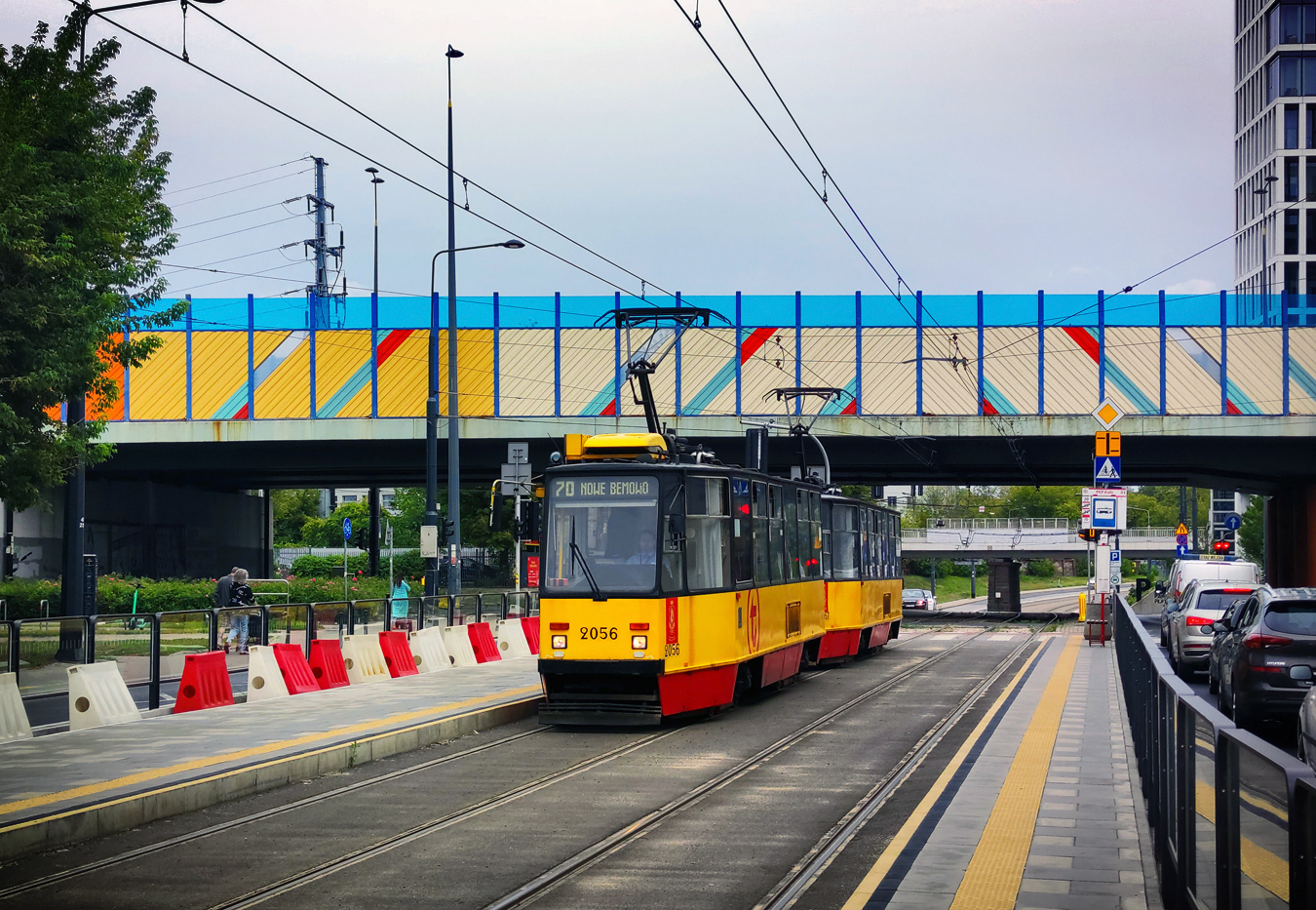 Варшава, Konstal 105N2k № 2056