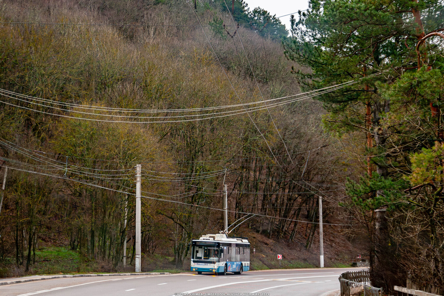 Trolleybus de Crimée, Bogdan T70115 N°. 6414