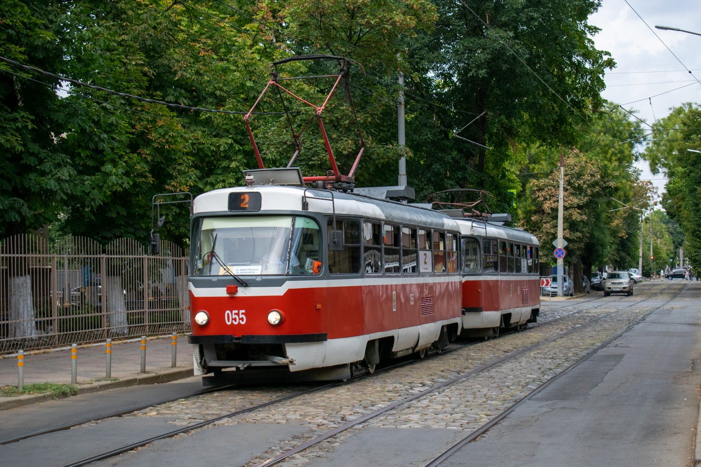 Краснодар, Tatra T3SU КВР МРПС № 055
