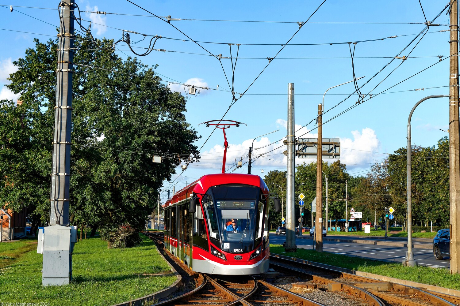 Санкт-Петербург, 71-931М «Витязь-М» № 8908