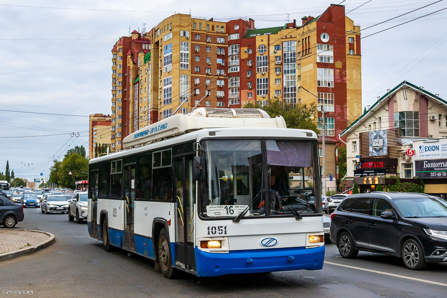 Уфа, БТЗ-52767 № 1051 Уфа, БТЗ-52767 № 1051