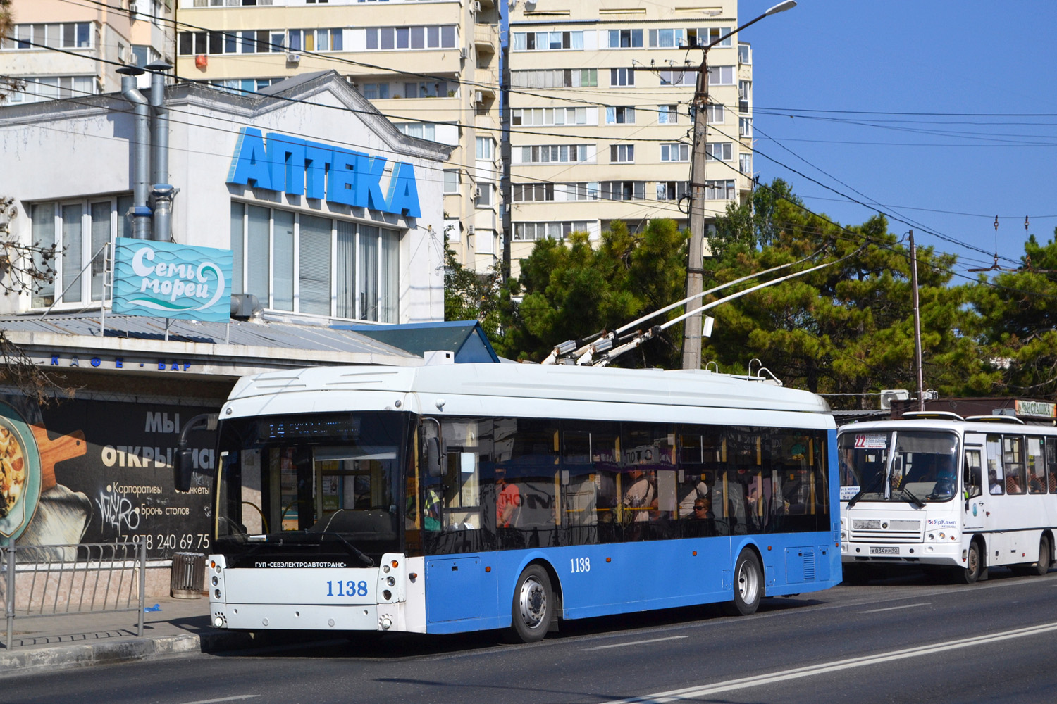 Севастополь, Тролза-5265.02 «Мегаполис» № 1138