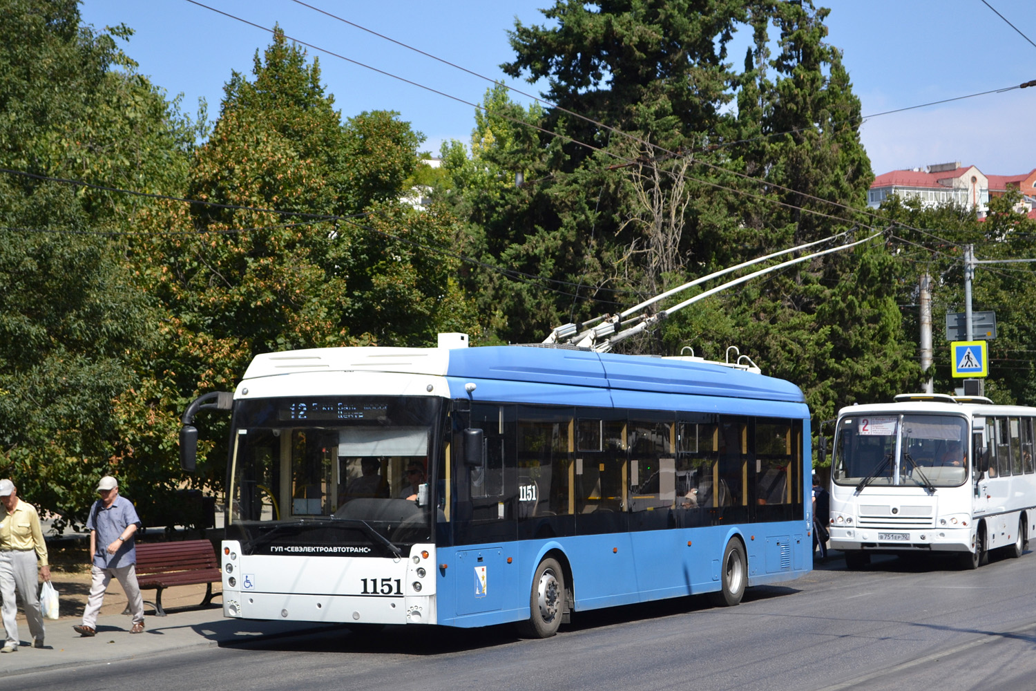 Севастополь, Тролза-5265.02 «Мегаполис» № 1151