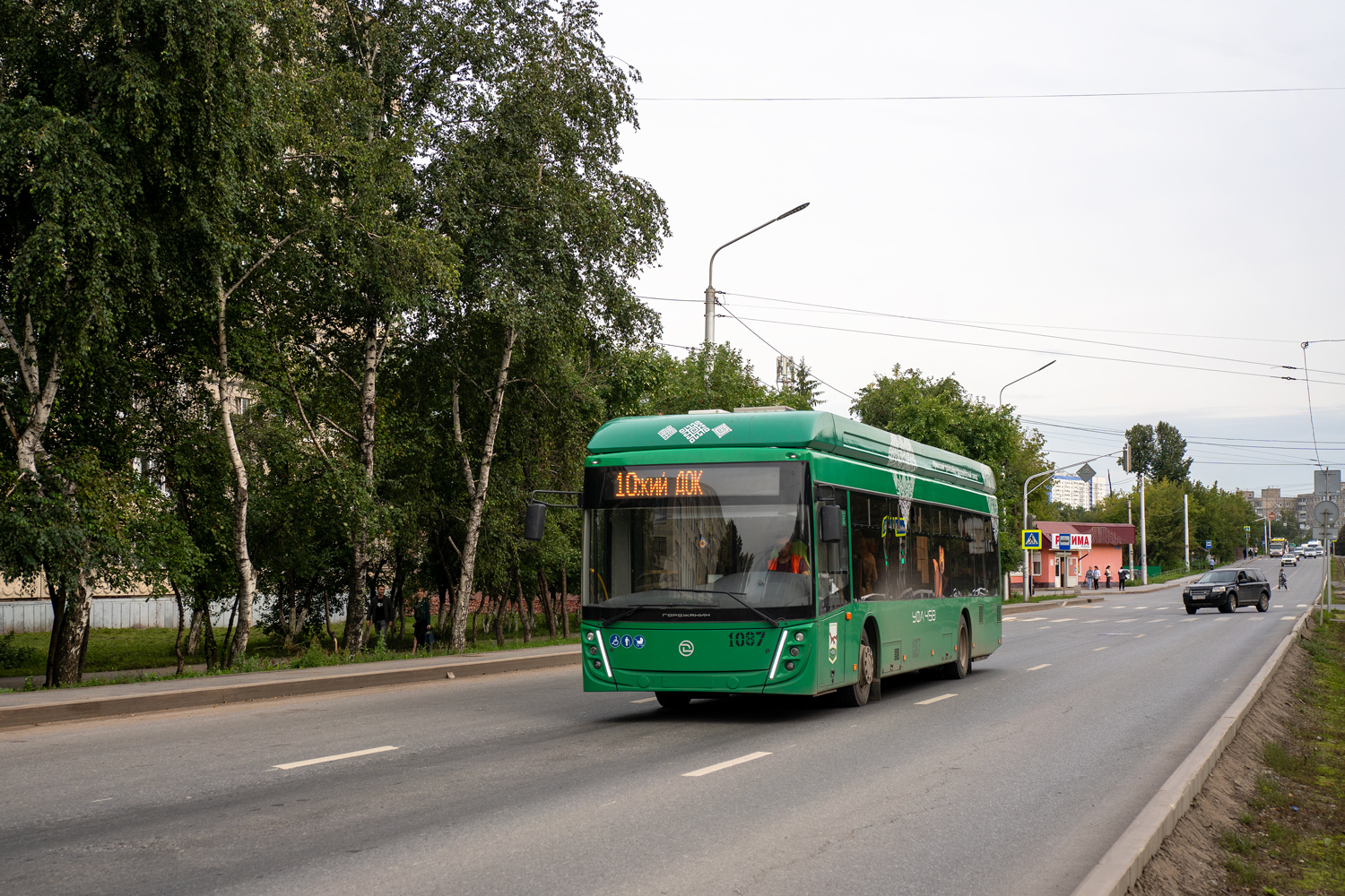Уфа, УТТЗ-6241.01 «Горожанин» № 1087 Уфа, УТТЗ-6241.01 «Горожанин» № 1087