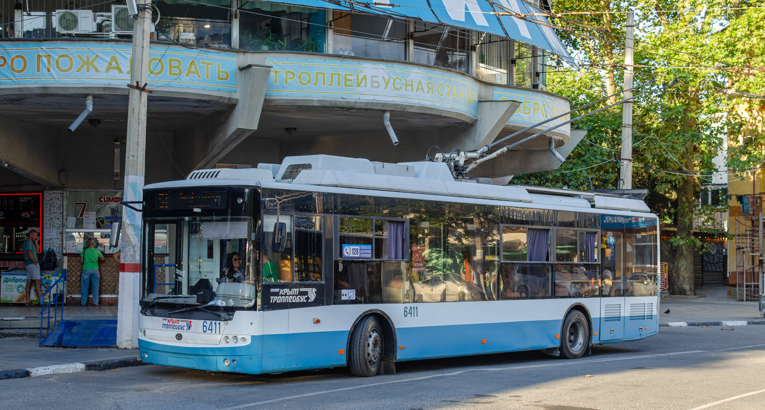 Крымский троллейбус, Богдан Т70115 № 6411