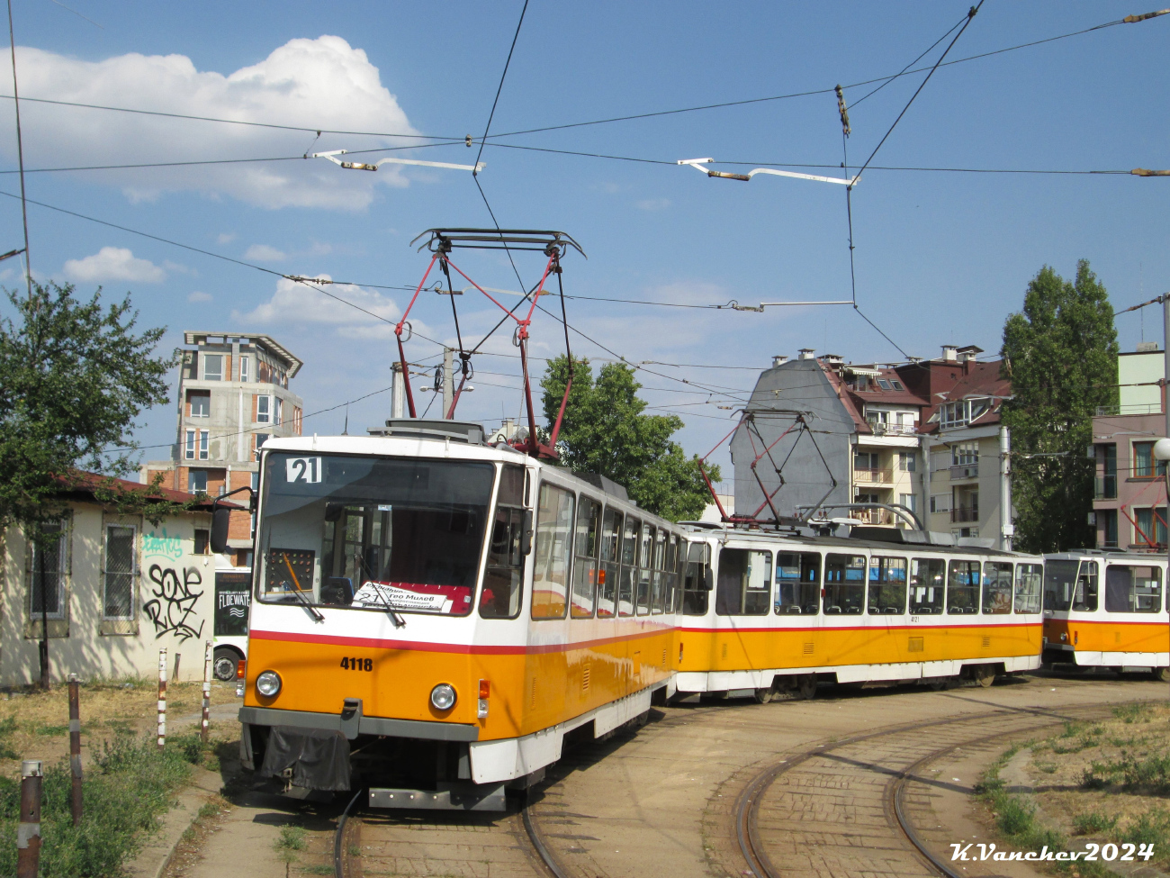 Sofia, Tatra T6B5B № 4118