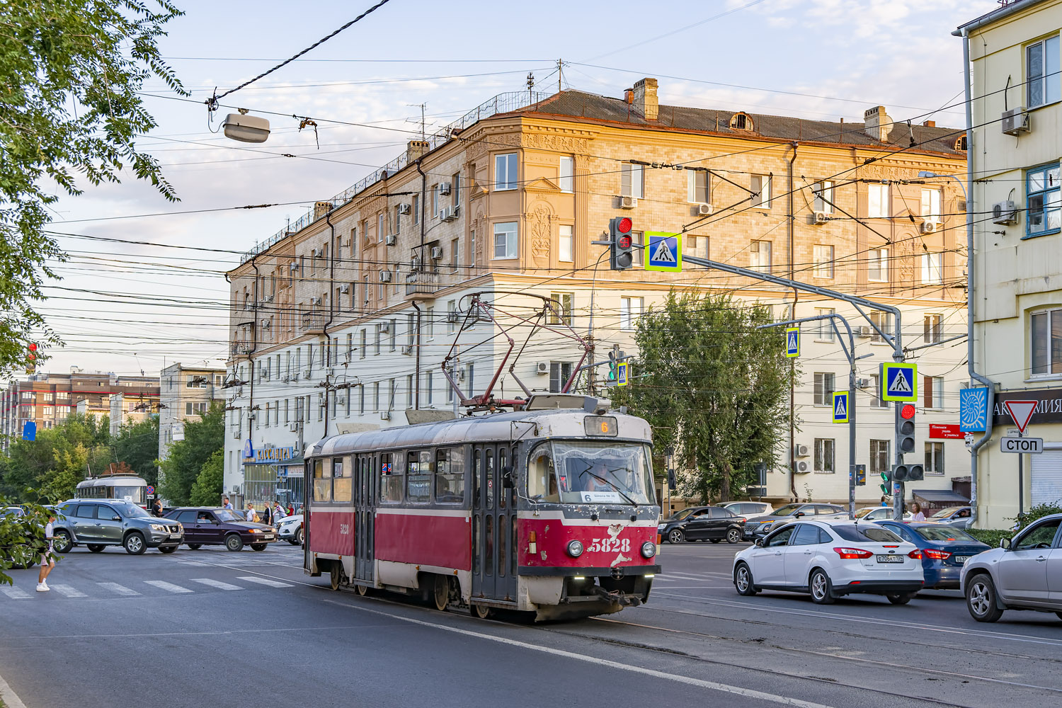 Волгоград, Tatra T3SU № 5828