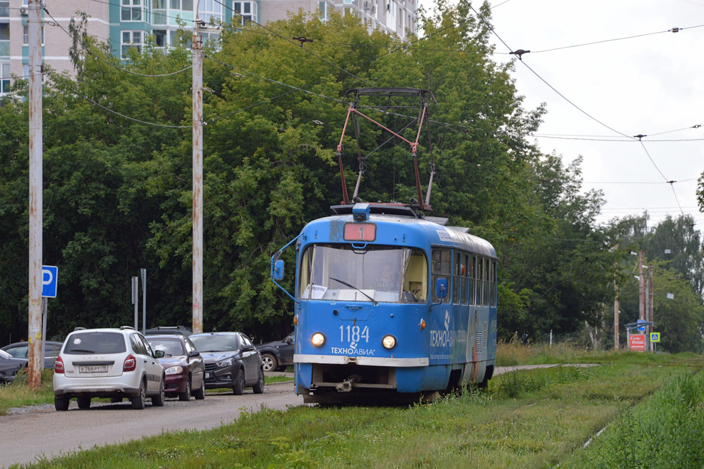 Ижевск, Tatra T3K № 1184