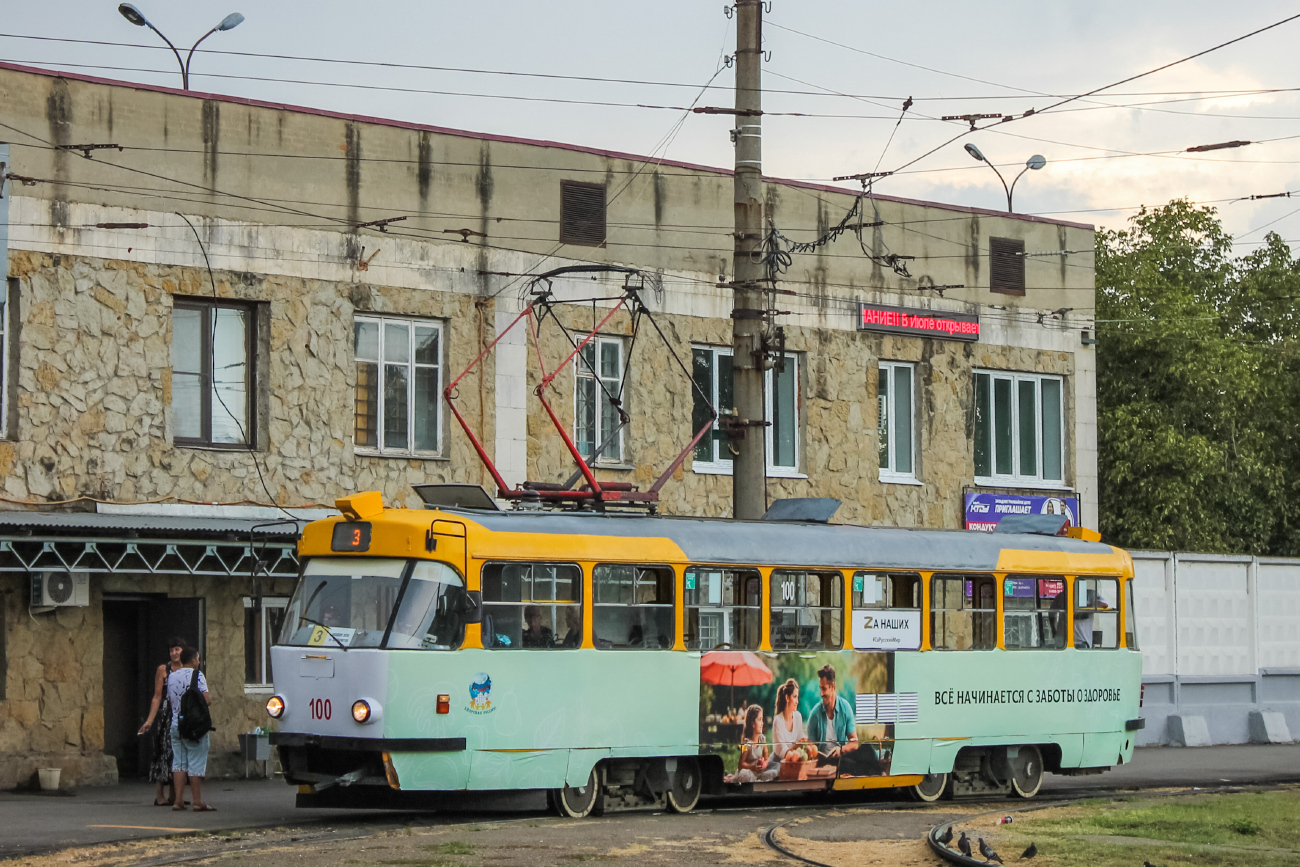 Краснодар, Tatra T3SU № 100
