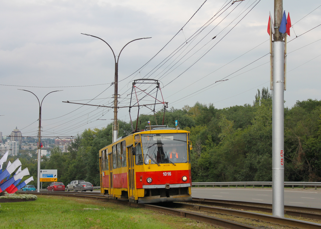Барнаул, Tatra T6B5SU № 1016