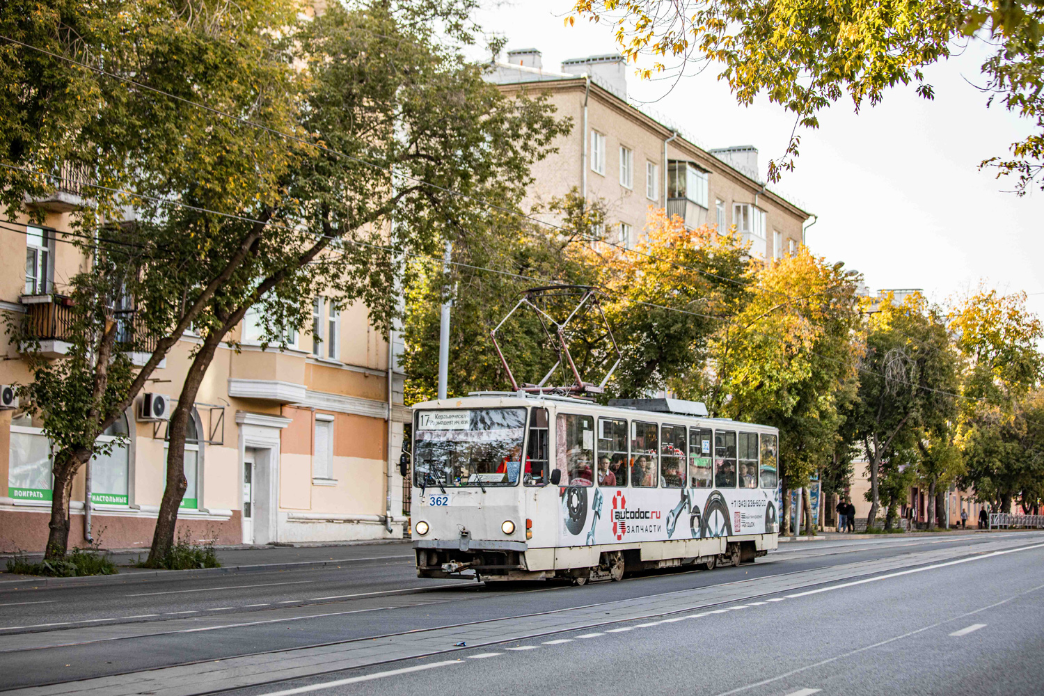 Екатеринбург, Tatra T6B5SU № 362