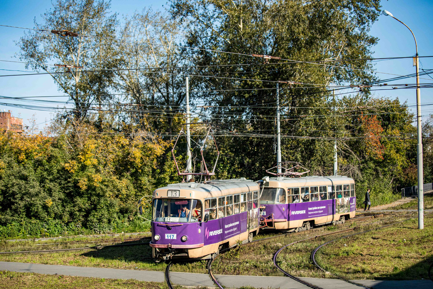 Екатеринбург, Tatra T3SU (двухдверная) № 117