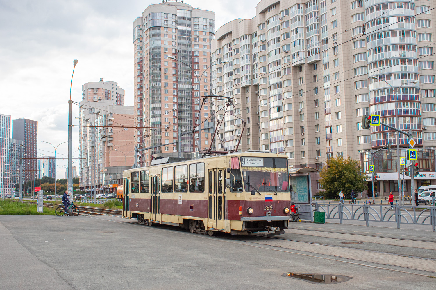 Екатеринбург, Tatra T6B5SU № 368