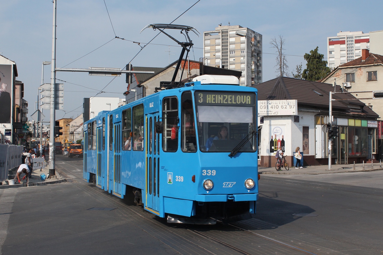 Загреб, Tatra KT4YU № 339
