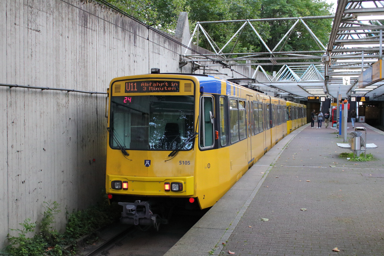 Эссен – Мюльхайм-ан-дер-Рур, Duewag B80C № 5105 Эссен – Мюльхайм-ан-дер-Рур, Duewag B80C № 5105