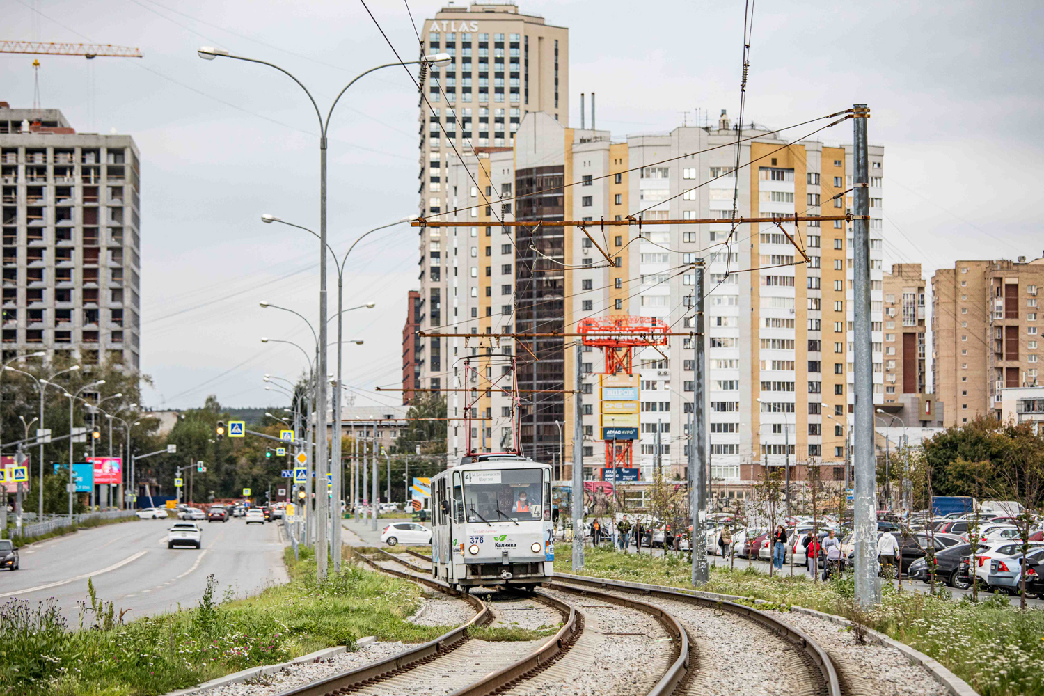 Yekaterinburg, Tatra T6B5SU # 376