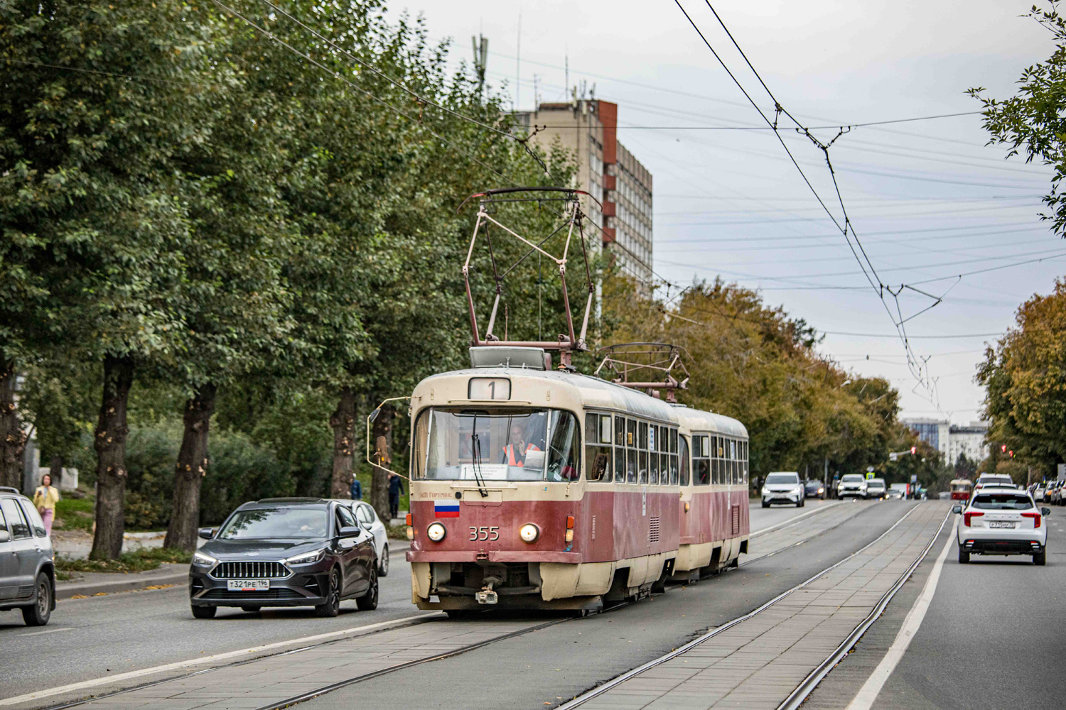 Екатеринбург, Tatra T3SU № 355
