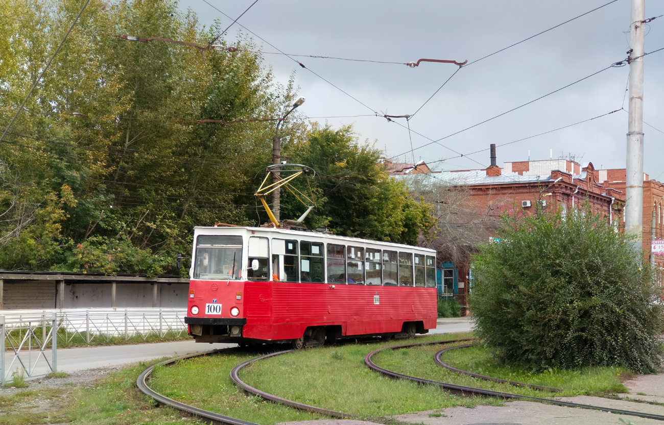 Омск, 71-605 (КТМ-5М3) № 100
