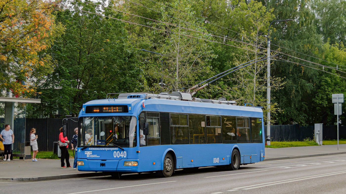 Химки, БКМ 321 № 0040