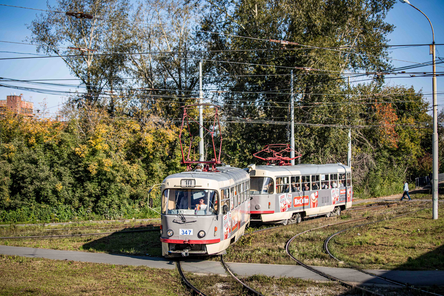 Екатеринбург, Tatra T3SU № 347