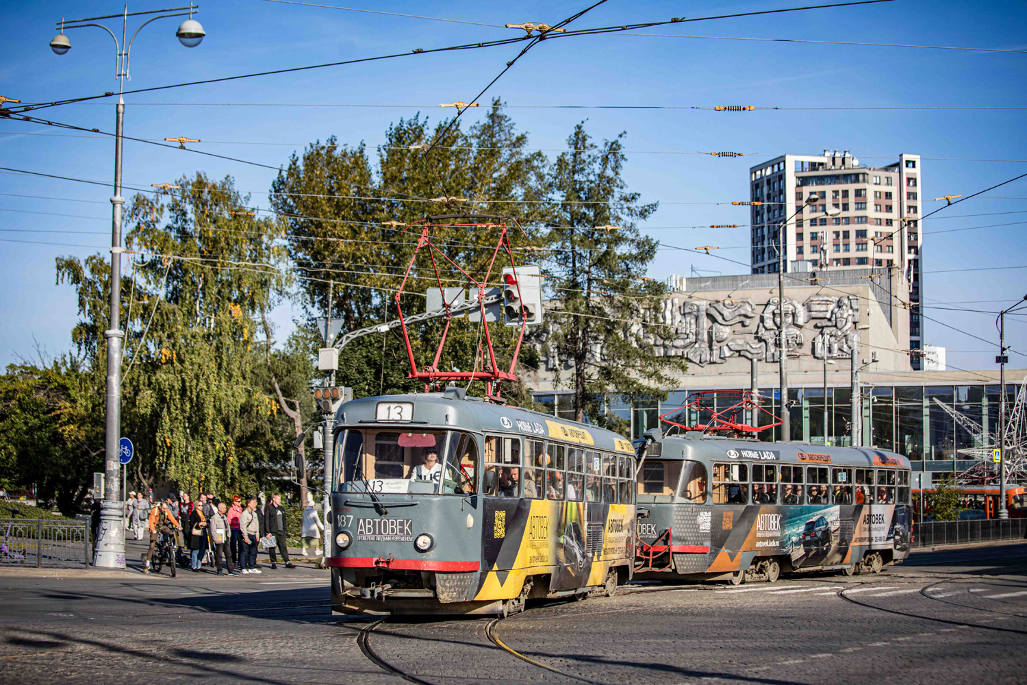 Екатеринбург, Tatra T3SU № 187