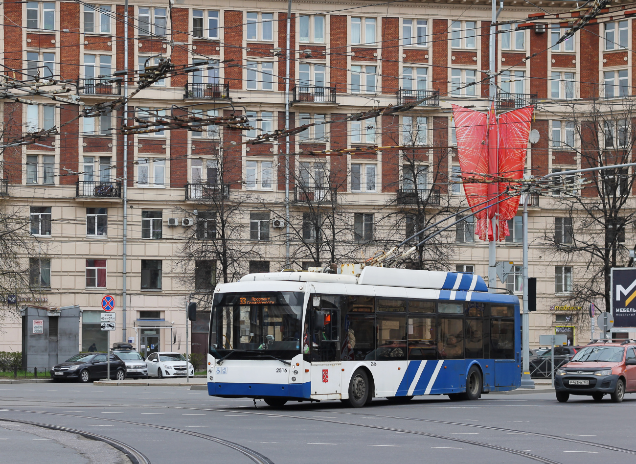 Санкт-Петербург, Тролза-5265.00 «Мегаполис» № 2516