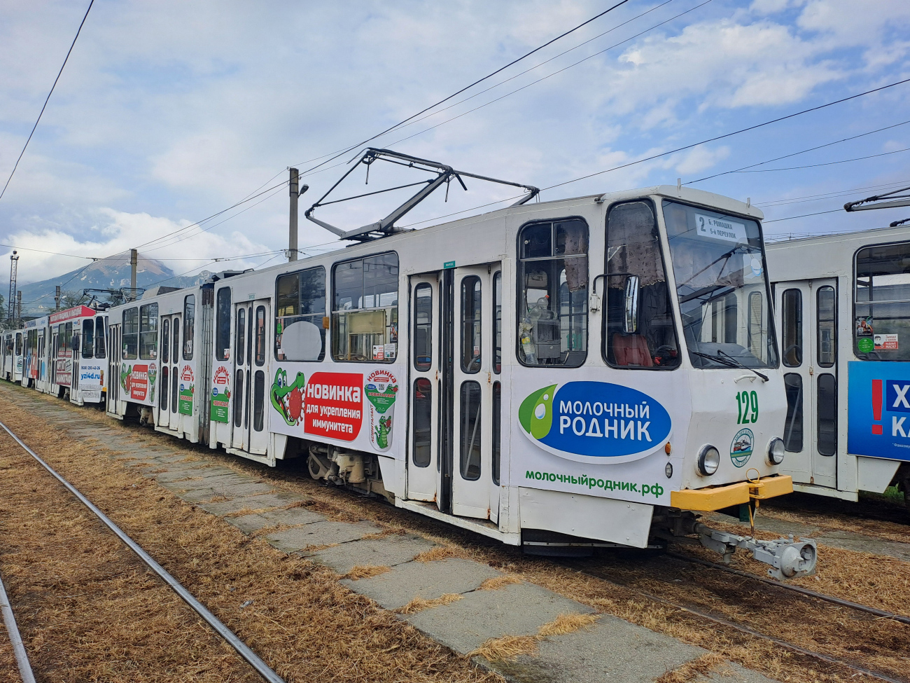 Пятигорск, Tatra KT4SU № 129