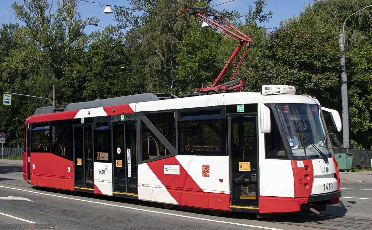 Saint-Petersburg, 71-153 (LM-2008) č. 1418 Saint-Petersburg, 71-153 (LM-2008) č. 1418