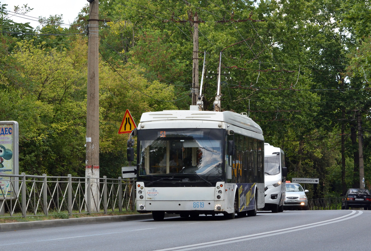 Trolleybus de Crimée, Trolza-5265.05 “Megapolis” N°. 8619