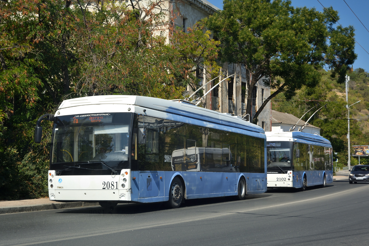 Sewastopol, Trolza-5265.03 “Megapolis” Nr. 2081