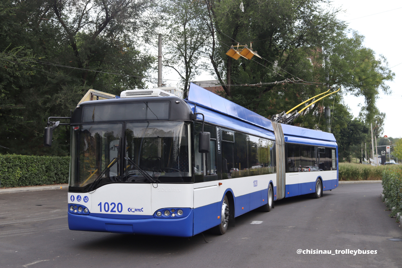 Кишинёв, Solaris Trollino II 18 Ganz № 1020