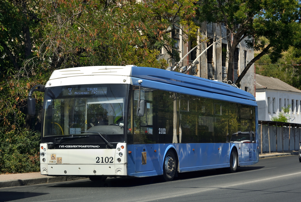 Sevastopole, Trolza-5265.02 “Megapolis” № 2102