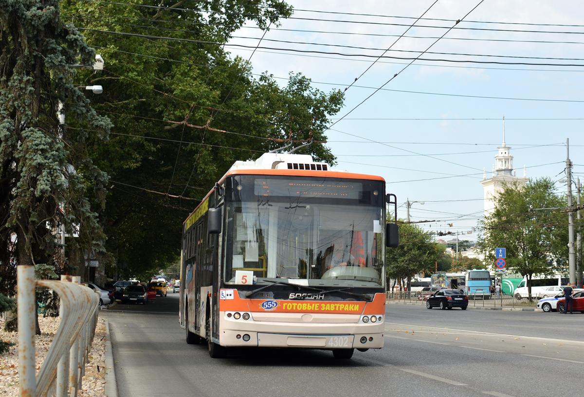 Крымский троллейбус, Богдан Т70110 № 4302
