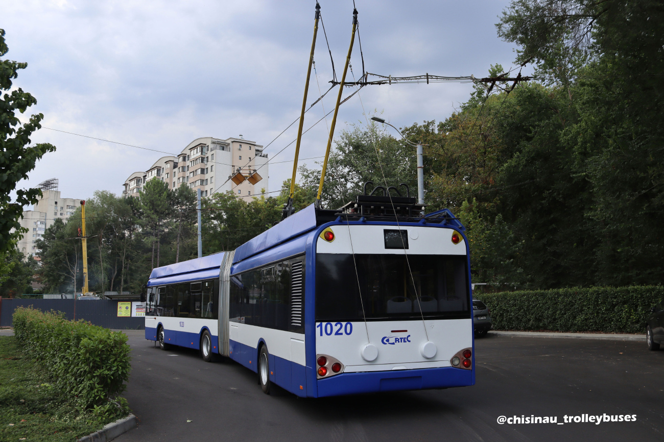 Кишинёв, Solaris Trollino II 18 Ganz № 1020