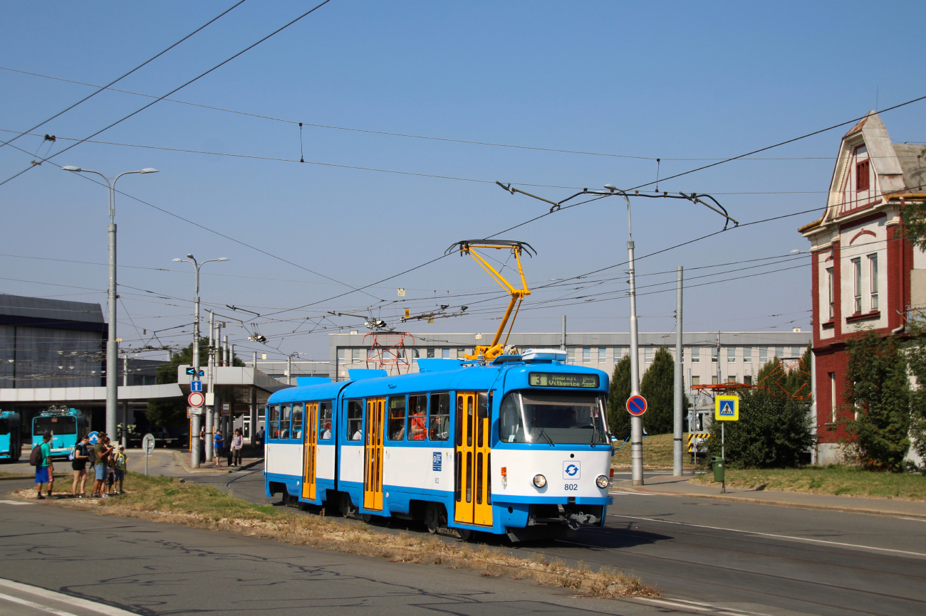 Острава, Tatra K2R.P № 802; Острава — 7.9.2024 — Парад в честь 130-летия общественного транспорта в Остраве